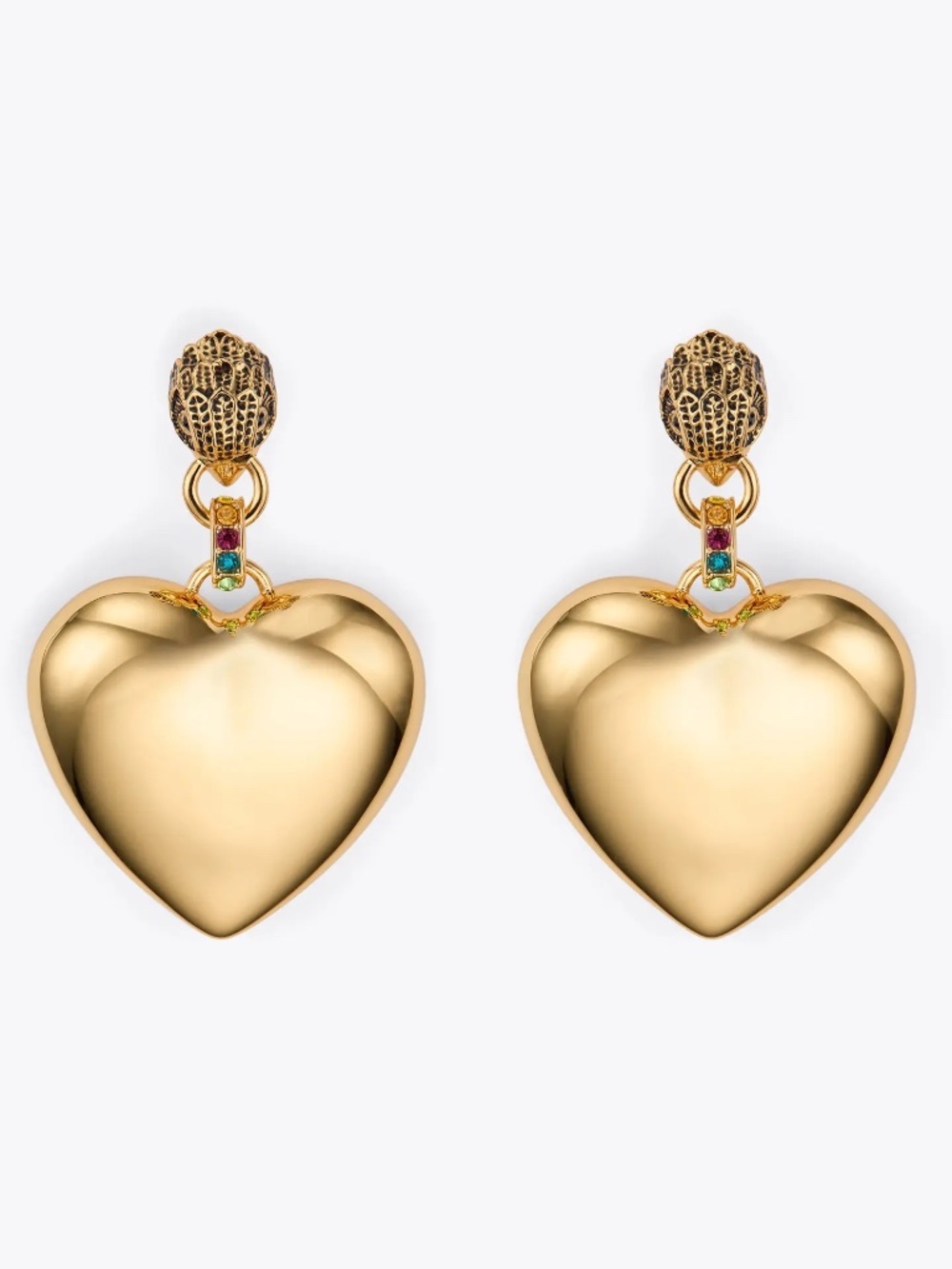 Kurt Geiger Extra Heart Earrings
